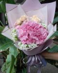 玫瑰搭配繡球花束Rose & Hydrangea Bouquet